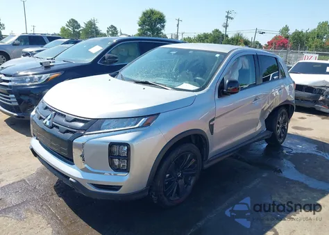 2024 Mitsubishi Outlander Sport S/Se/Es/Le/Ralliart/Trail Edition z USA, uszkodzony, nr VIN JA4ARUAU2RU011942